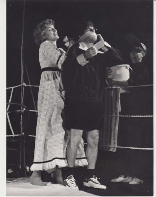 Beáta Drotárová s Jozefom Úradníkom v inscenácii Slovenské tango z roku 1981 - foto: Ondrej Béreš