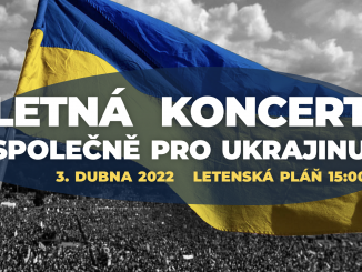 Pozvěte své nové ukrajinské sousedy a přijďte na Letnou, vyzývá organizátor koncertu Společně pro Ukrajinu