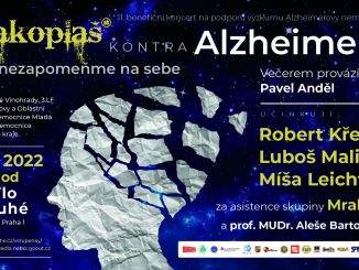 Na benefici na léčbu Alzheimera vystoupí Robert Křesťan, Luboš Malina a Míša Leicht