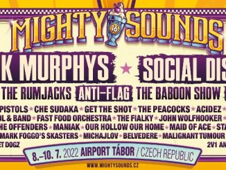 Festival Mighty Sounds v čele se Social Distortion a Dropkick Murphys v červenci v Táboře