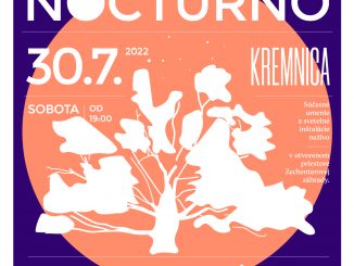 NOCTURNO / 30. júl 2022: Súčasné umenie a svetelné inštalácie naživo, v otvorenom priestore Zechenterovej záhrady v Kremnici