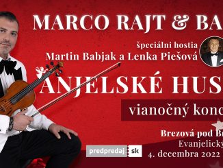 Marco Rajt žne jeden úspech za druhým. Na jeho vianočnom koncerte vystúpi i táto operná legenda!