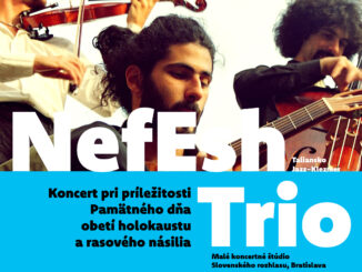 Koncert NefEsh Trio (Taliansko) - Jazz – Klezmer 30.1.2023 Bratislava
