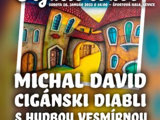 Benefičný koncert roztancujú Michal David, Cigánsky diabli a S Hudbou Vesmírnou
