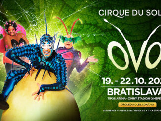Na Slovensko sa vracia Cirque du Soleil. Predstavením OVO divákov vtiahne do farebného sveta hmyzu.