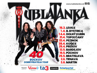 Legendárna Tublatanka oslávi výročie na hudobnej scéne na 40 rockov Dobrí priatelia tour!