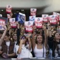Spectators seen during Red Bull Dance Your Style Finals in Sofia, Bulgaria on October 8th, 2023. // Ivaylo Donchev / Red Bull Content Pool // SI202310090734 // Usage for editorial use only //
