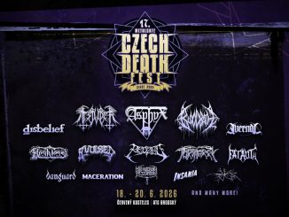 Czech Death Fest 2026 hlásí Trve Norwegian black metal TSJUDER nebo veterány AVULSED MGCDF 2026 panel2