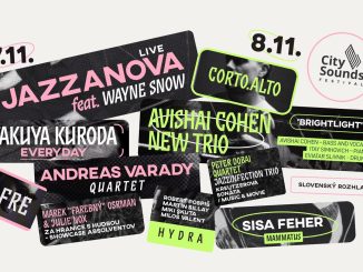 City Sounds 2025: Bratislava zažije tri dni hudobnej excelencie – od legendárneho jazzu po nové slovenské objavy CS2025_banner