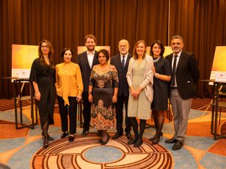 Predstavenie finalistov Roma Spirit 2025_Riadiaci výbor Roma Spirit, každý predstavil jednu kategóriu ocenenia Roma Spirit, ©ACEC