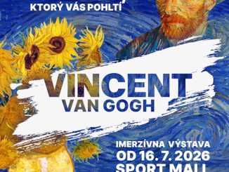 Do Bratislavy prichádza zážitok, ktorý pohltí všetky vaše zmysly. Už o týždeň sa otvára výstava Vincent van Gogh! VANGOGH vizual