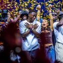 Willis celebrates at the Red Bull Dance Your Style World Final in Zurich, Switzerland on October 24, 2026 // Fabio Piva / Red Bull Content Pool // SI202610250012 // Usage for editorial use only //